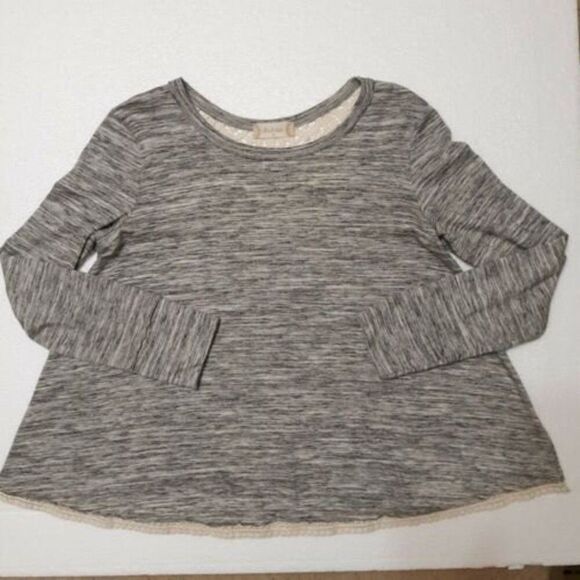 Altar'd State Womens Sz Small Pullover Swing Top With Lace Swing Fit - Picture 3 of 8